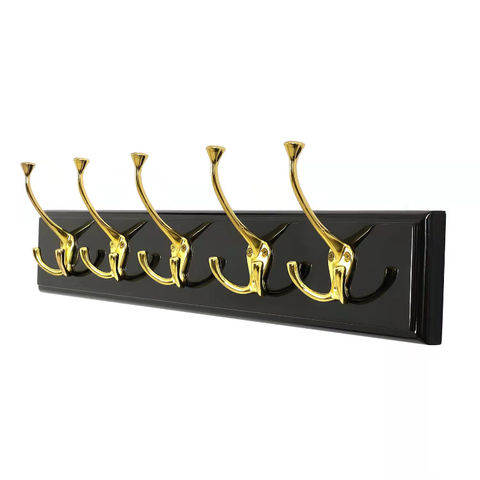 Perchero vertical montado en la pared de 16 pulgadas, moderno árbol de  pared de metal para sombreros, chaquetas, bolsas, entrada y dormitorio  (altura