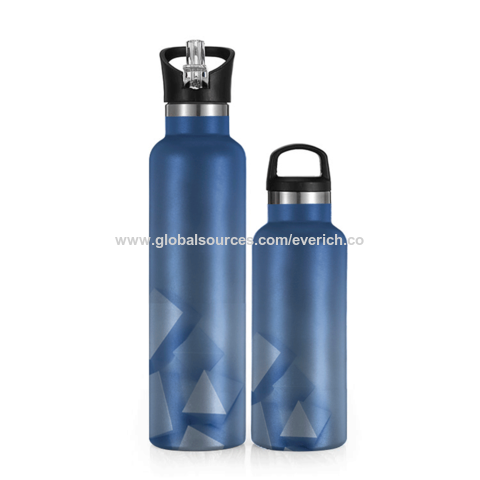Square Water Bottle Vacuum Insulated Stainless Steel Double Wall -  Wholesale Custom Stainless Steel Water Bottle Hydroflask Manufacturer