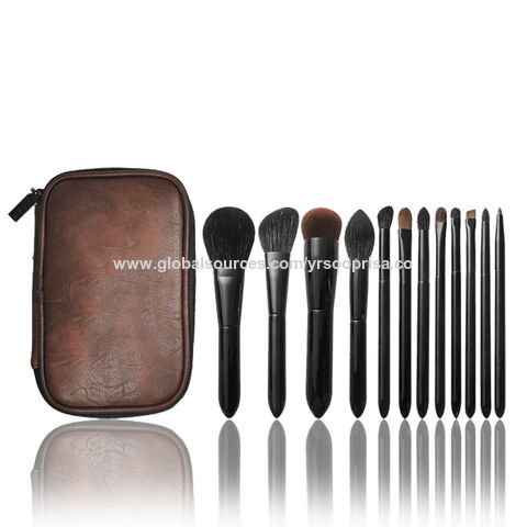 Buy Wholesale China Natural Makeup Brush Set 12pcs Premium Goat