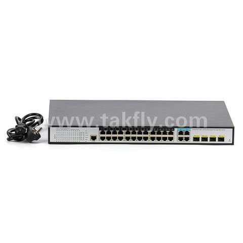 24 Port SFP Best Gigabit Unmanaged POE Ethernet Switch, 24 port 