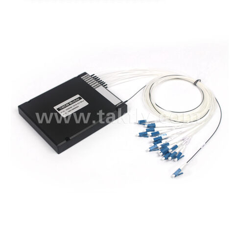 Mux Demux CWDM 16 Canaux Longueurs d'Onde 1270~1610nm Boîtier ABS CWDM for sale at factory direct price