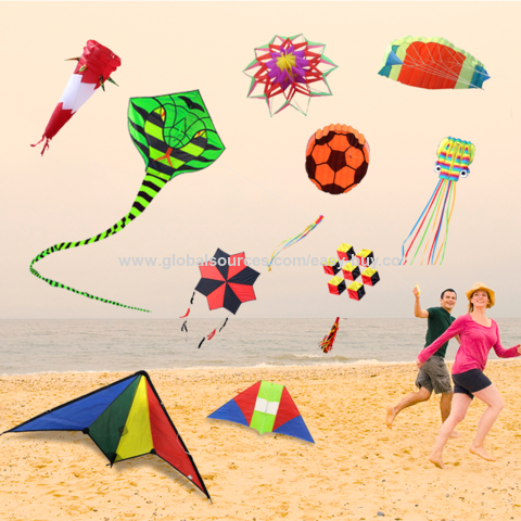 Factory Direct High Quality China Wholesale Kites Kite Cartoon Children Kite  Miniature Plastic Toy Fishing Rod Dynamic Parrot Eagle Swallow Kite $0.8  from Xiamen Yi Easy Buy Import and Export Trade Group