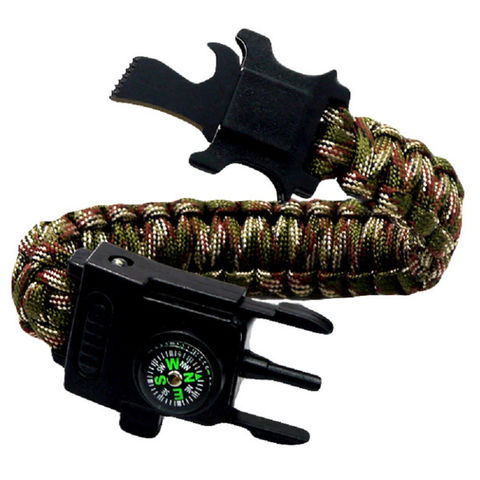 Wholesale Paracord Bracelet  Survival Emergency Bracelet
