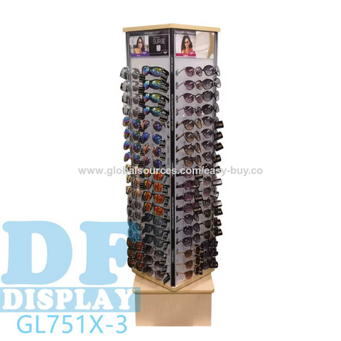 وحدات عرض النظارات، حامل عرض نظارات شمسية دوار لسطح المكتب، دعائم عرض النظارات الشمسية، رف عرض
