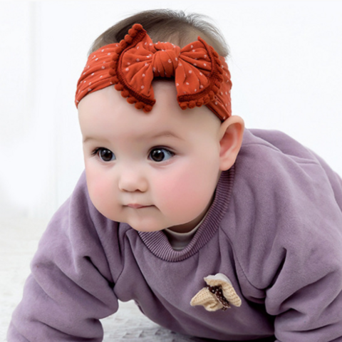Bébé Enfants En Mousseline De Soie Fleur Turban Bandeau Cheveux