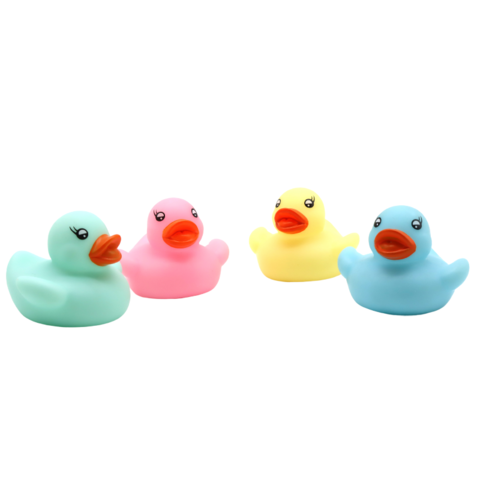 Buy Wholesale China Colorful Mini Duck Baby Bath Time Toys Plastic Animals  Rubber Yellow Ducks Mini For Babies Children & Rubber Duck Bath Toy Duckies  at USD 0.31