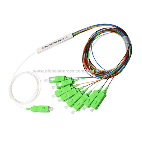 Kpc Splitter Buy Wholesale China Plc Splitter 1x8 Sc/apc G657a 9/125um Optical Fiber ...