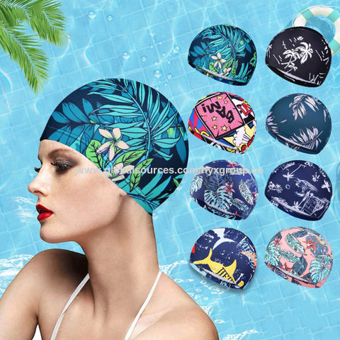 Buy Wholesale China 2022 Unisex Fashion Comfortable Cloth Swimming Cap  Adult Plus Long Hair Ear Protection Swimming Cap & Adult Swim Caps at USD   | Global Sources