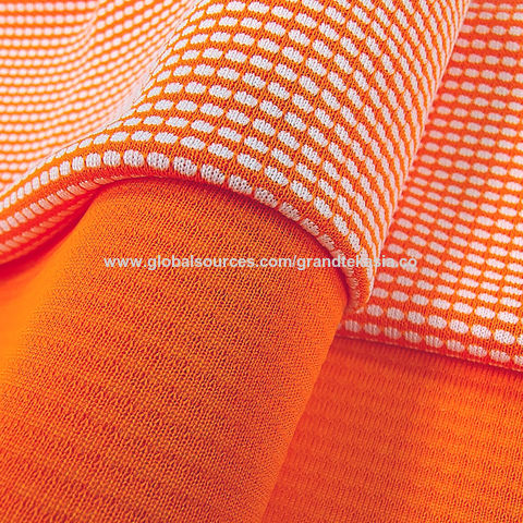 Buy Wholesale Taiwan Polo Double Knit Polyester Fabric, Made Of 100%  Polyester, Wicking & Polo Knits Polyester Wicking Fabric at USD 2.47