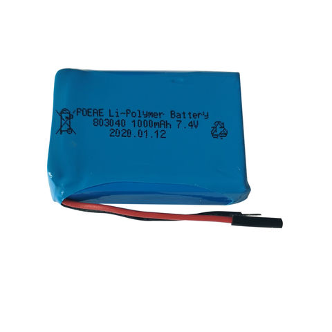 Buy Wholesale China Lithium Polymer Battery 7.4v 1000mah 803040 ...