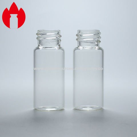 Buy Wholesale China 10ml Threaded Mouth Glass Bottle Vial & Glass Vial ...