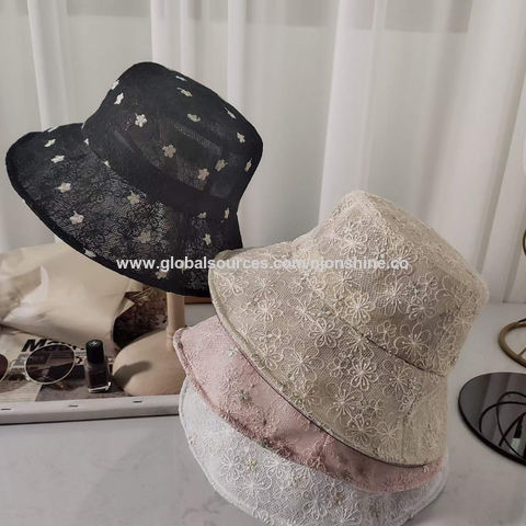 Buy Wholesale China Lace Bucket Hat 