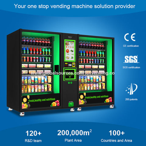 Buy Wholesale China Tcn Elevator System Vending Machine Healthy Fresh ...