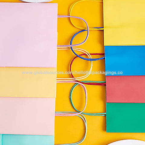 personalized paper bolsas for business