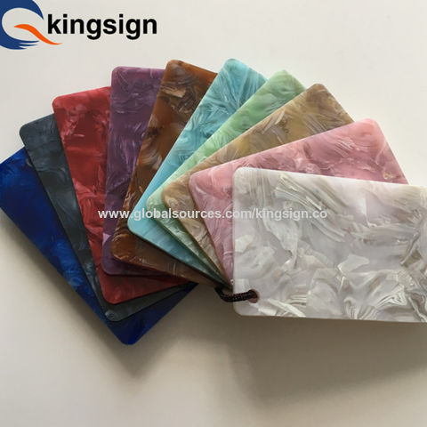 Buy Wholesale China Kingsign® Cast Marble Acrylic Sheet Cutting