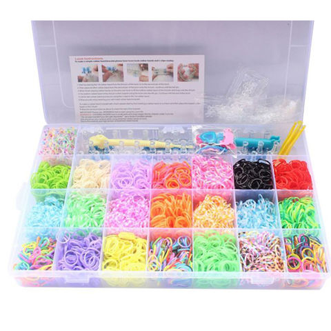 Buy Wholesale China 4500 Pcs Assorted Premium Bracelet Diy Kit Colorful  Loom Bands Set For Bracelet Making Kit & Poms Pipe Cleaners Beads Set at  USD 3.5