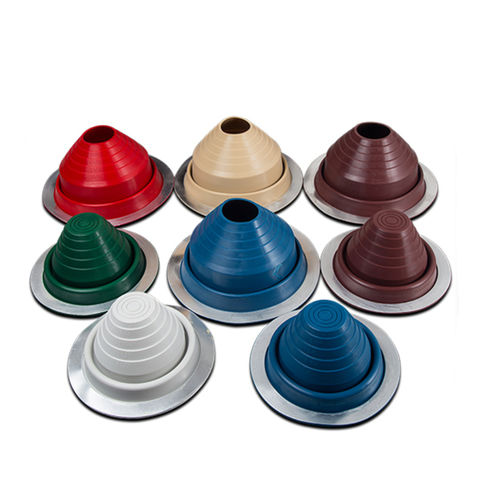 Cubiertas de juntas de expansión para techos de aluminio reforzado, impermeables y de alta calidad, con tapajuntas para tuberías de techo