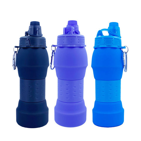 Collapsible Foldable Telescopic Water Portable Drinkware Bottle Leakproof Cup 