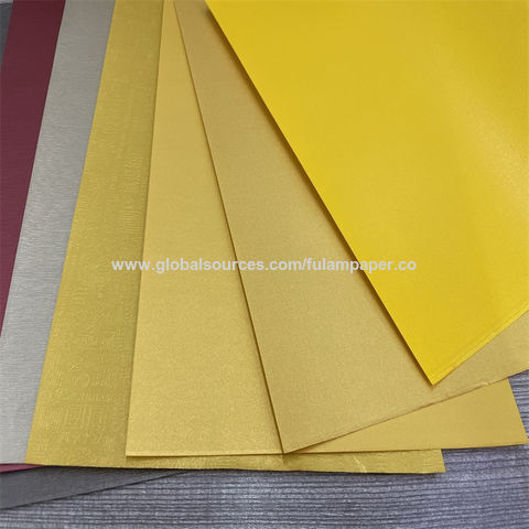 20 x A4 GOLD Metallic Papers 120gsm A4  Gold Wedding Invitation papers 
