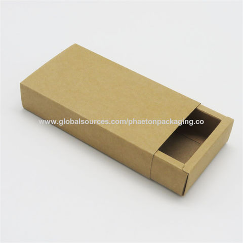Kraft Paper Small Gift Packaging Box Brown Craft Paper Lipstick