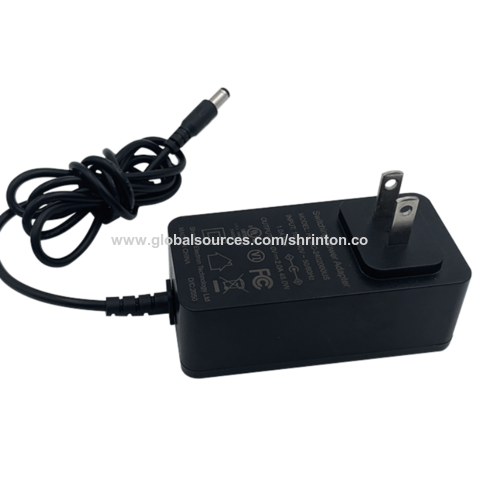 24V 1A 1000mA UE Plug Chargeur AC 100-240V À DC 24V 1A Adaptateur  alimentation