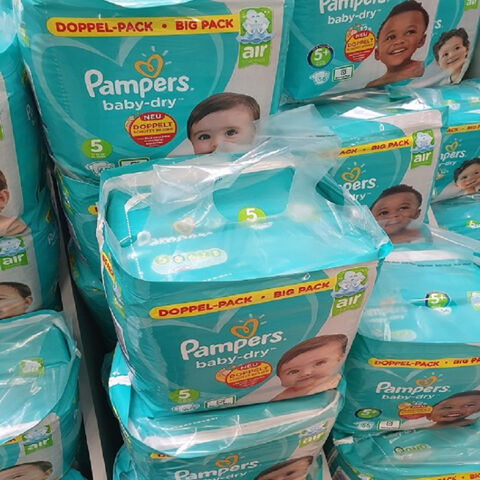 Bulk Pampers Baby Dry Diapers Super Pack Size Newborn Expore