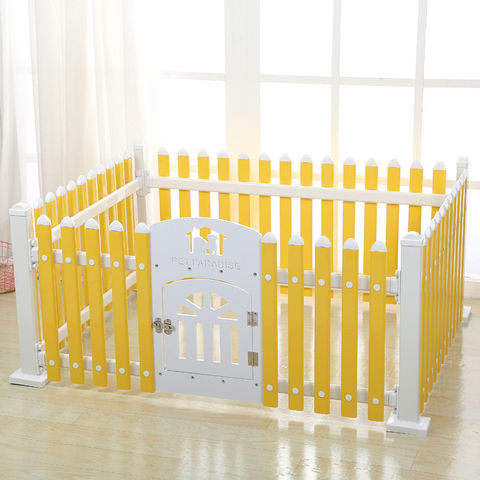 Buy Wholesale China Plastic Novelty Large Dog And Puppy Playpen Pet Fence  With Door & Dog Playpen at USD  | Global Sources