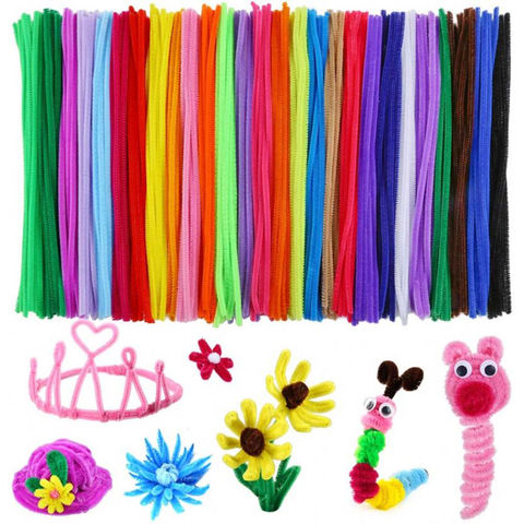 ART & CRAFTS CLEARANCE BARGAINS PIPE CLEANERS STICK ON JEWELS POLYSTYRENE BALLS 