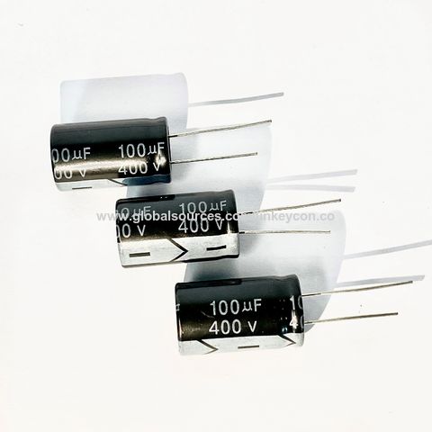 4 pcs *** NEW *** 100uF 100 uF 400v Snap-in Radial Electrolytic Capacitors