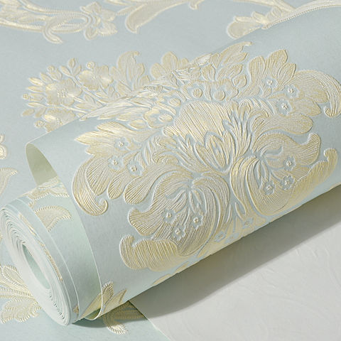 Buy Wholesale China European wallpaper non-woven thickened 3D wallpaper ...