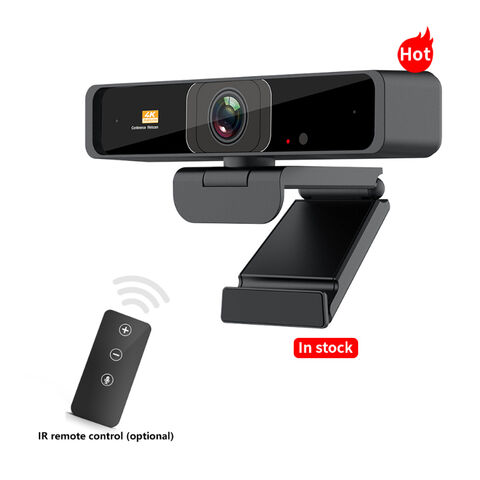 Webcam avec Microphone HD USB Webcams PC de Bureau Ordinateur portable  Streaming Web Caméra pour Windows Webcam pour les Appels Vidéo Conférence  2K