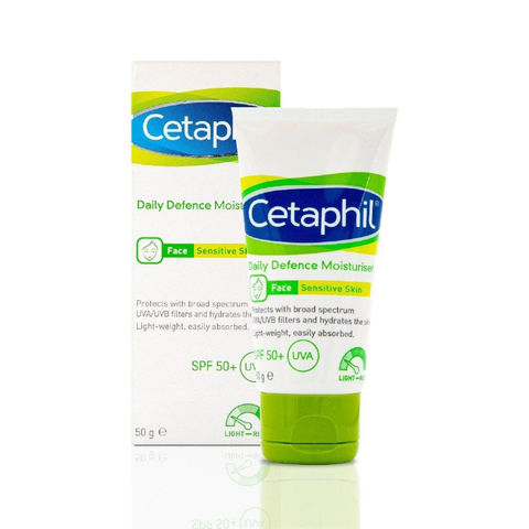 cetaphil daily defence moisturiser spf50 