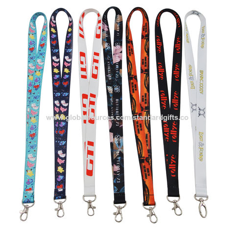 Buy Wholesale China Neck Lanyard Promotional Polyester Dye Sublimation Lanyard  Luxury Fabric Lanyard & Lanyard at USD 0.15