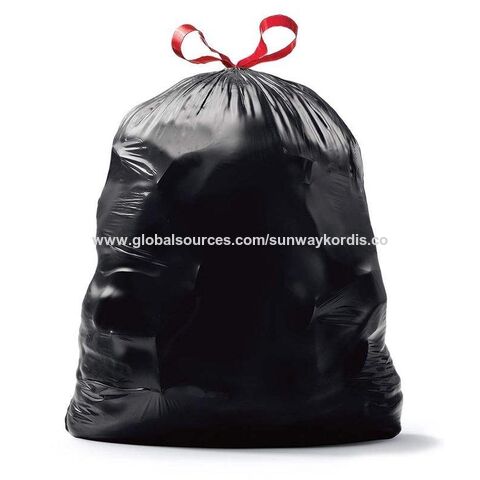 6 Gallon Trash Bags White Drawstring Garbage Can Liners - China