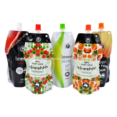 fruit juice pouch