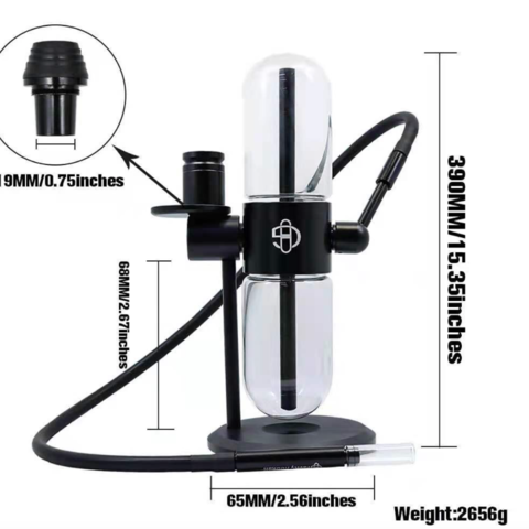 New Design Gravity Glass Bong Hookah Shisha 360 Rotating New Design Gravity Glass Bong Hookah Shisha 360 Rotating