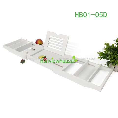 Badewannenablage aus Bambus für Zuhause und Hotel, verschiedene Größen und Farben - Bambus Badewannen Organizer im Großhandel for sale at factory direct price