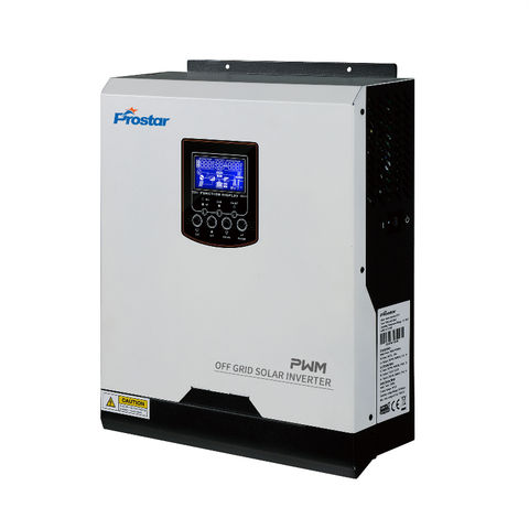 Fdit onduleur hybride Onduleur solaire chargeur PV 3KVA 2400W PWM contrôleur d'onduleur solaire