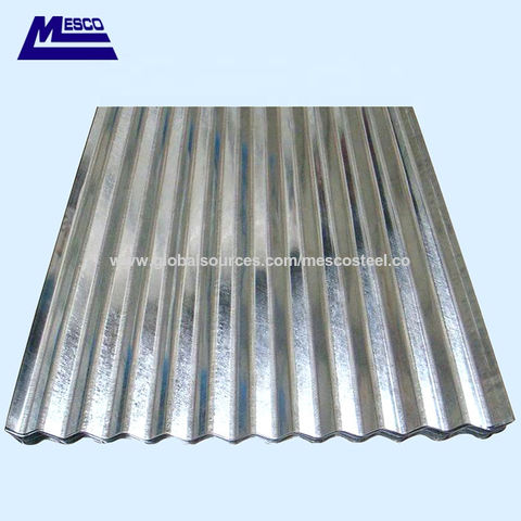 Corrugated Galvanized Zinc Roof, Corrugated Steel Roofing Sheets