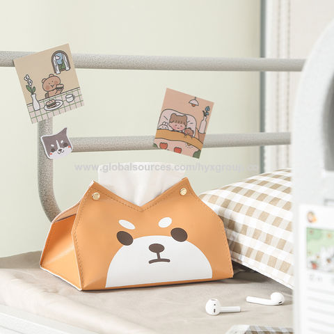 PU-Taschentuchbox, kreatives Cartoon-Design, Serviettenhalter for sale at factory direct price