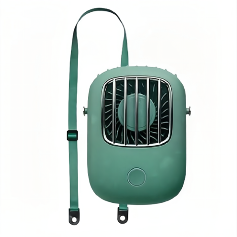 Digitaler Bildschirmknopf, kreisförmiger, luftgekühlter, elektrischer Tischventilator ohne Flügel aus Kunststoff for sale at factory direct price