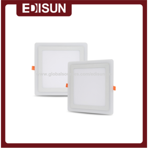 Buy Wholesale China Ac85-265v Ultra Thin Double-color Round Square ...