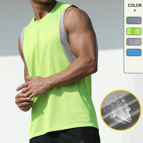 Fitness Sweat-wicking Breathable Muscle Stringer Tank Tops