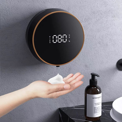 LUCKUP Smart Alcohol Spray Soap Dispenser Automatic Touchless Wall Mounted 