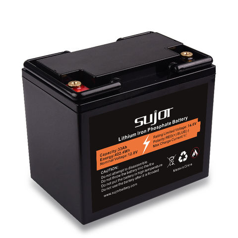Buy Wholesale China Sujor Ionen-akku Lithium Lifepo4 Battery Pack 12v 33ah  30ah Bms Solar Battery Cell 32700 Battery & Lifepo4 Battery Pack at USD  104.9