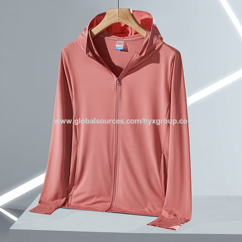 Bulk Buy China Wholesale Sun Protection Hoodie Jacket Full Zip