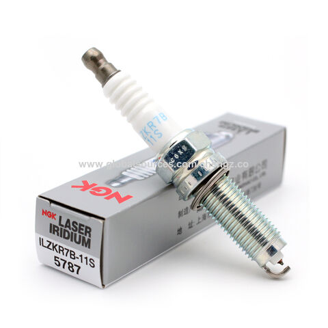 Hot Sale 100 Pcs NGK Spark Plugs ILZKR7B11S 5787 LASER PLATINUM Genuine ...