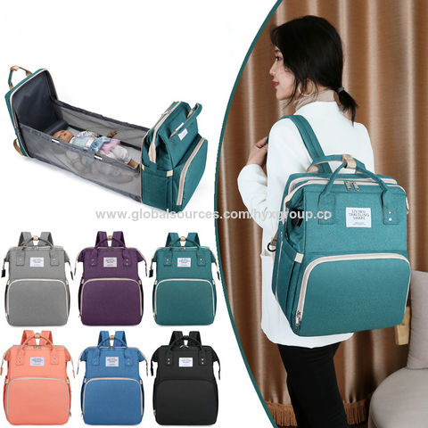 3 In 1 Diaper Bag Backpack With Changing Station, Diaper Bags For