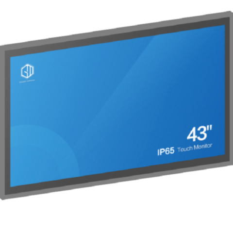 Touch display,Open Frame IP65 43Inch TFT LCD TouchScreen Monitor,LED ...