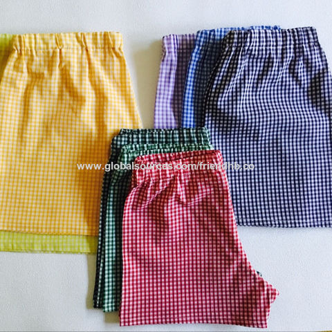 Bulk Buy China Wholesale Gingham Modesty/under Shorts School Uniform - All  Colours & Sizes Elastic Waist Boys & Girls $1.65 from Hebei Friend Co.,Ltd.